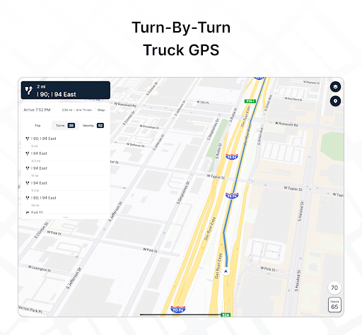 TruckMap - Truck GPS Routes