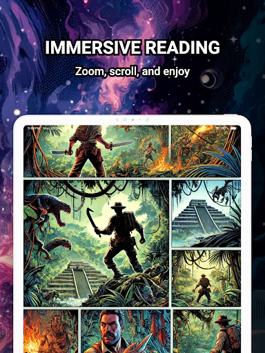 Comic Reader CBR, CBZ & PDF