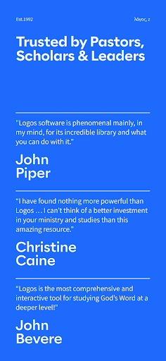 Logos: Deep Bible Study