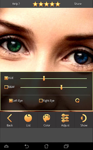 FoxEyes - Change Eye Color