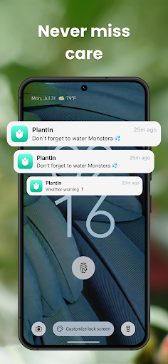 PlantIn Plant Identifier, Care