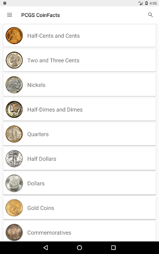 PCGS CoinFacts - U.S. Coin Val