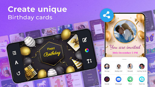 Birthday Invitation Card Maker