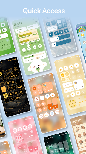 Quick Control Widgets, Themes