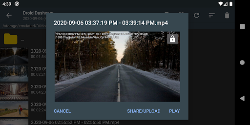 Droid Dashcam - Video Recorder