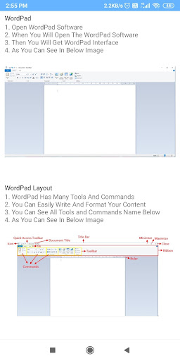 WordPad - Easy To Learn