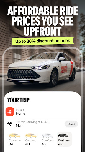 Yango: taxi, food, delivery