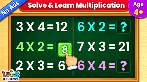 Kids Multiplication Math Games