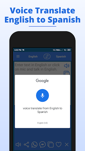 English to Spanish Translator