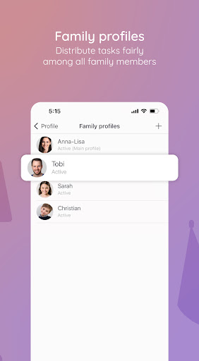 BeTidy: Home Cleaning Schedule