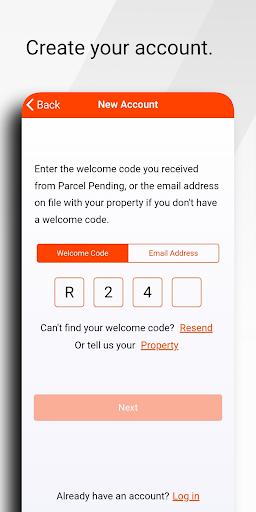 Parcel Pending