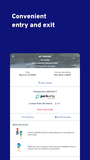 ParkWhiz -- Parking App
