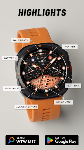 WTW M17 Hybrid Watch Face