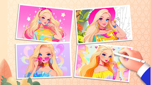 Doll Color: Princess Coloring