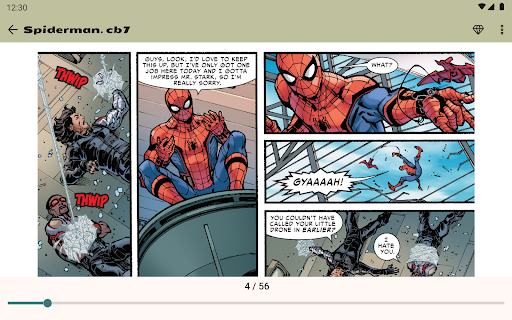 Comic Book Reader (cbz/cbr)