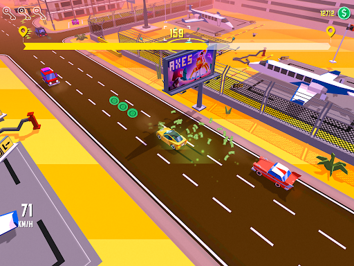 Taxi Run: Traffic Driver