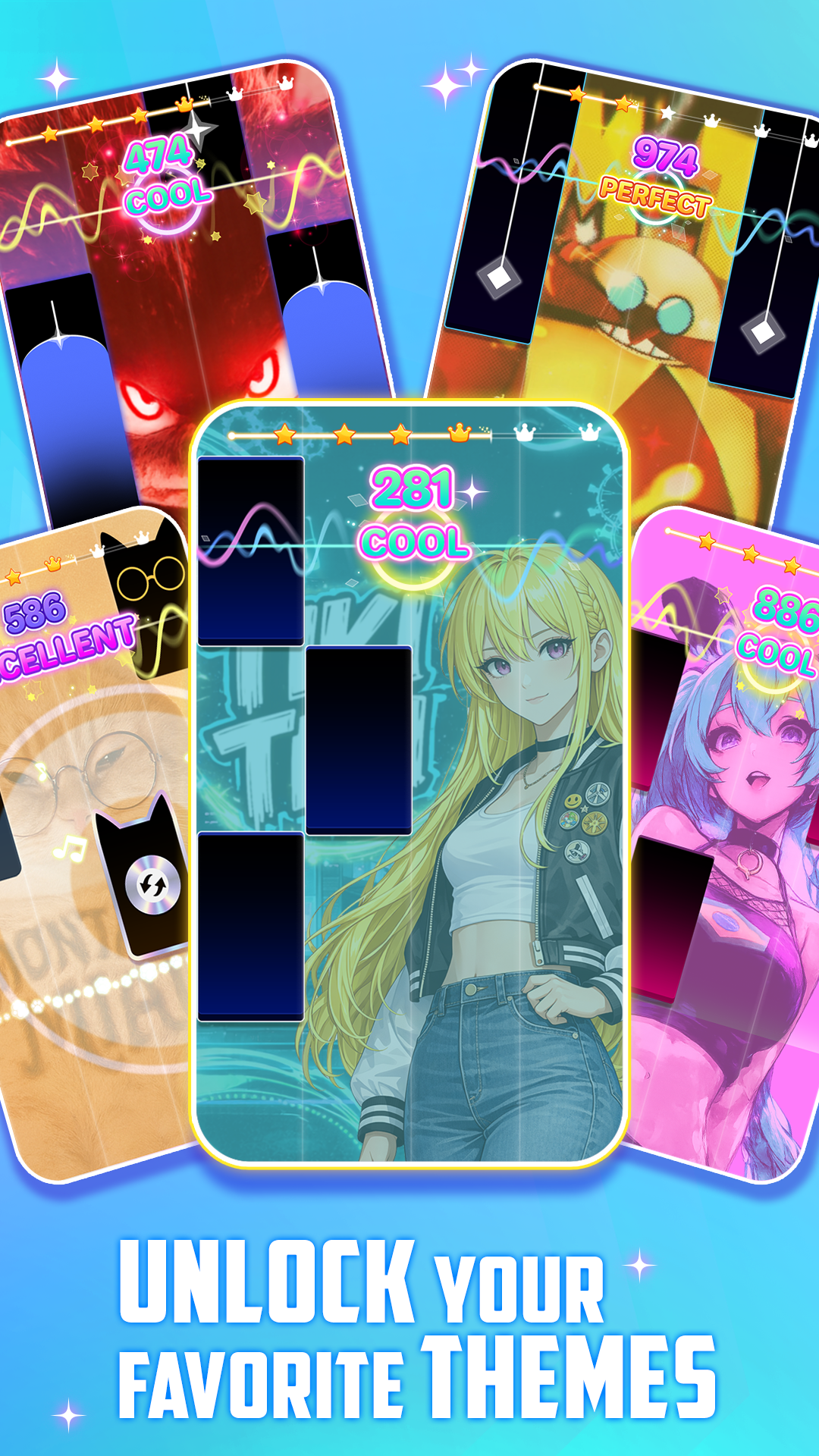 Piano Game 4: EDM Tiles