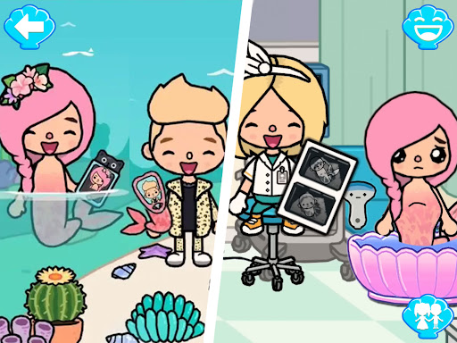 Mermaid Games: Princess Salon