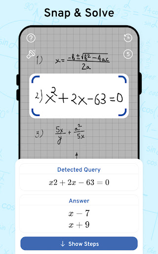 AI Math Scanner: Maths Solver