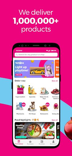 instashop: Groceries & more