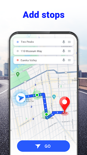 GPS Voice Navigation: Live Map