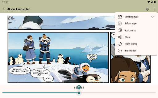 Comic Book Reader (cbz/cbr)