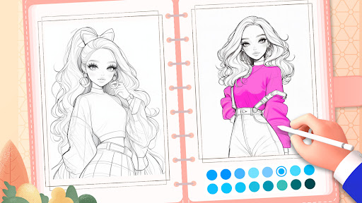 Doll Color: Princess Coloring