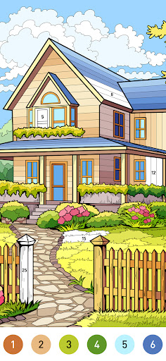 Country Farm Coloring Book
