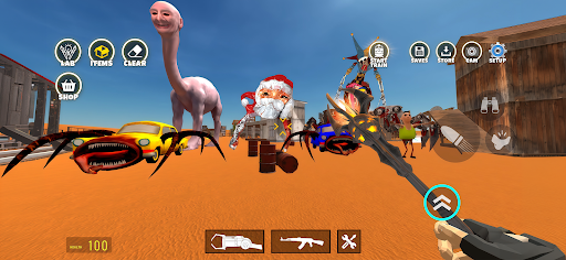 Nextbots In Playground mod
