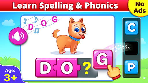 Spelling & Phonics: Kids Games